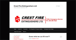 Desktop Screenshot of crestfire.ca